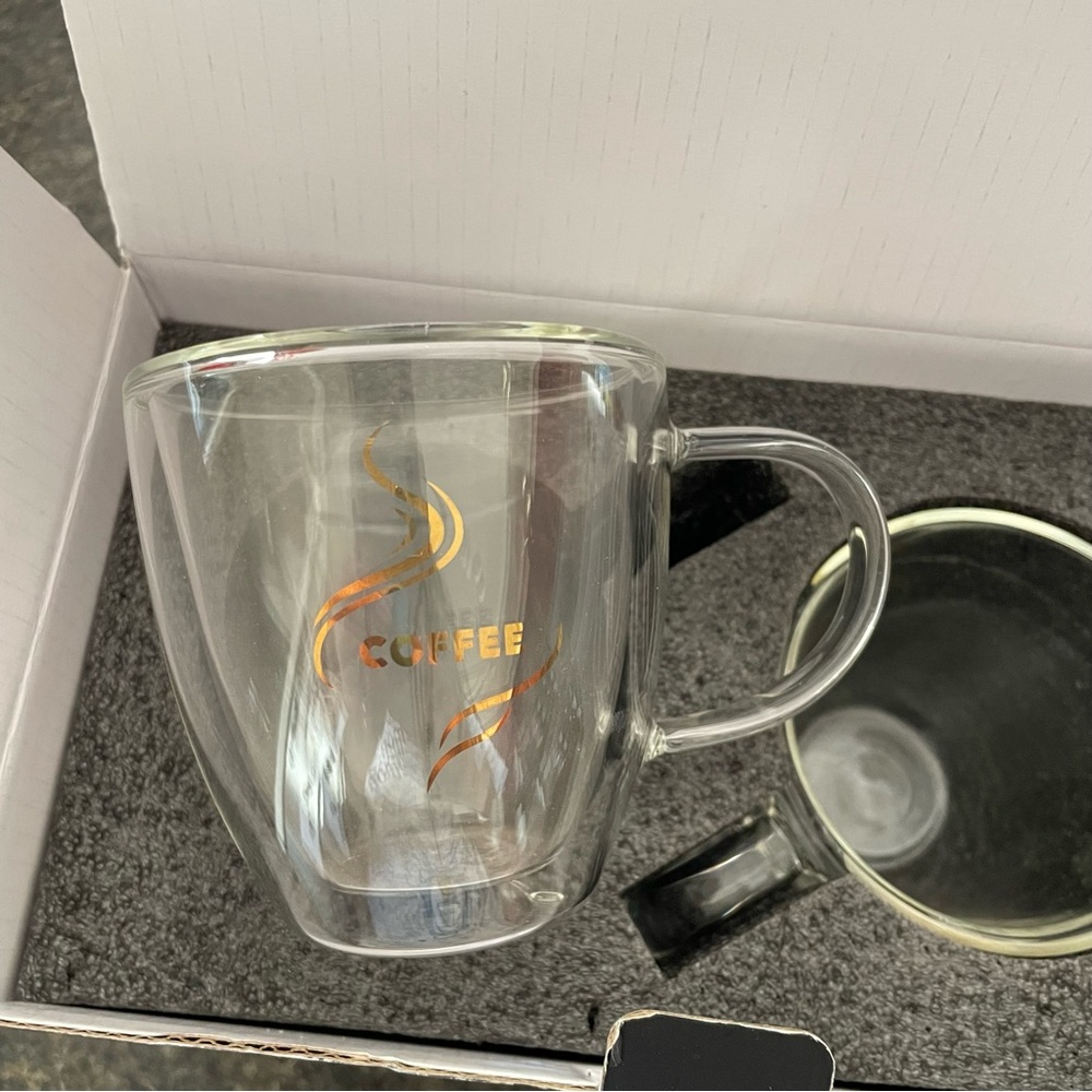 Cute double insulated 5.4 oz mugs